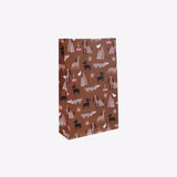 Kado Design - Geschenktüte mit Boden • Dogs (by Anna Katharina) - Geschenkverpackung - ROSA ECK