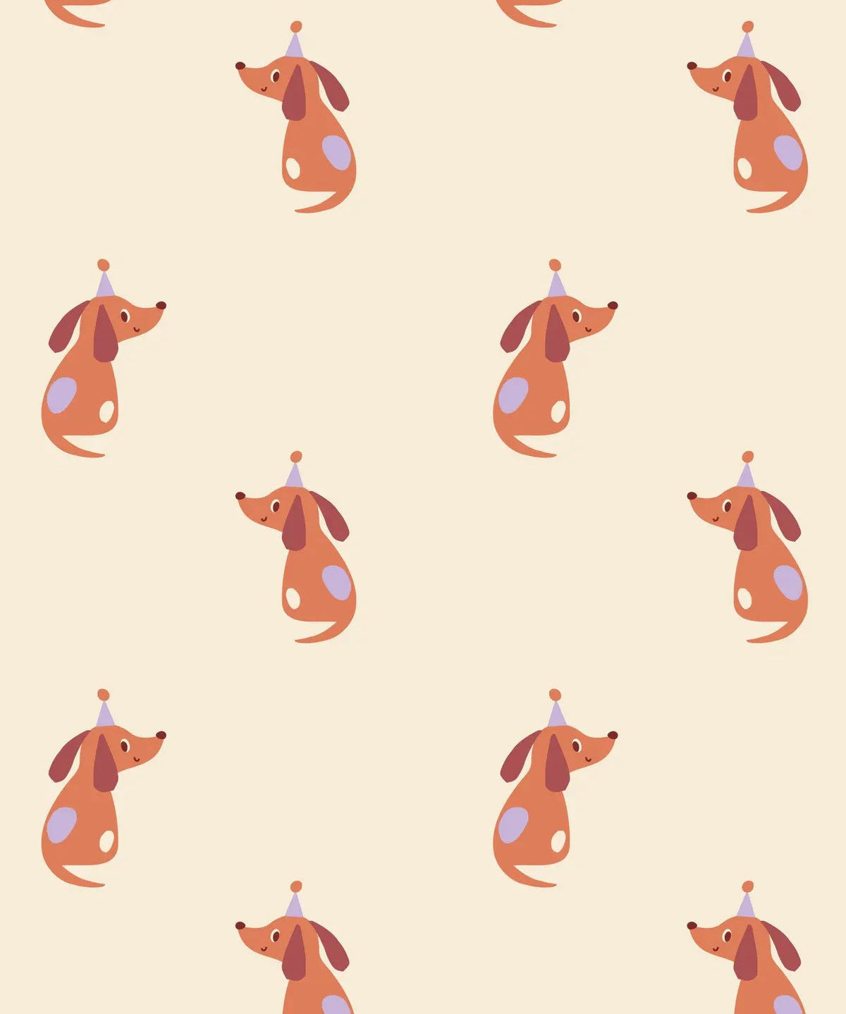 Kado Design - Geschenktüte mit Boden • Party Dog (by Anne Pascal) - Geschenkverpackung - ROSA ECK