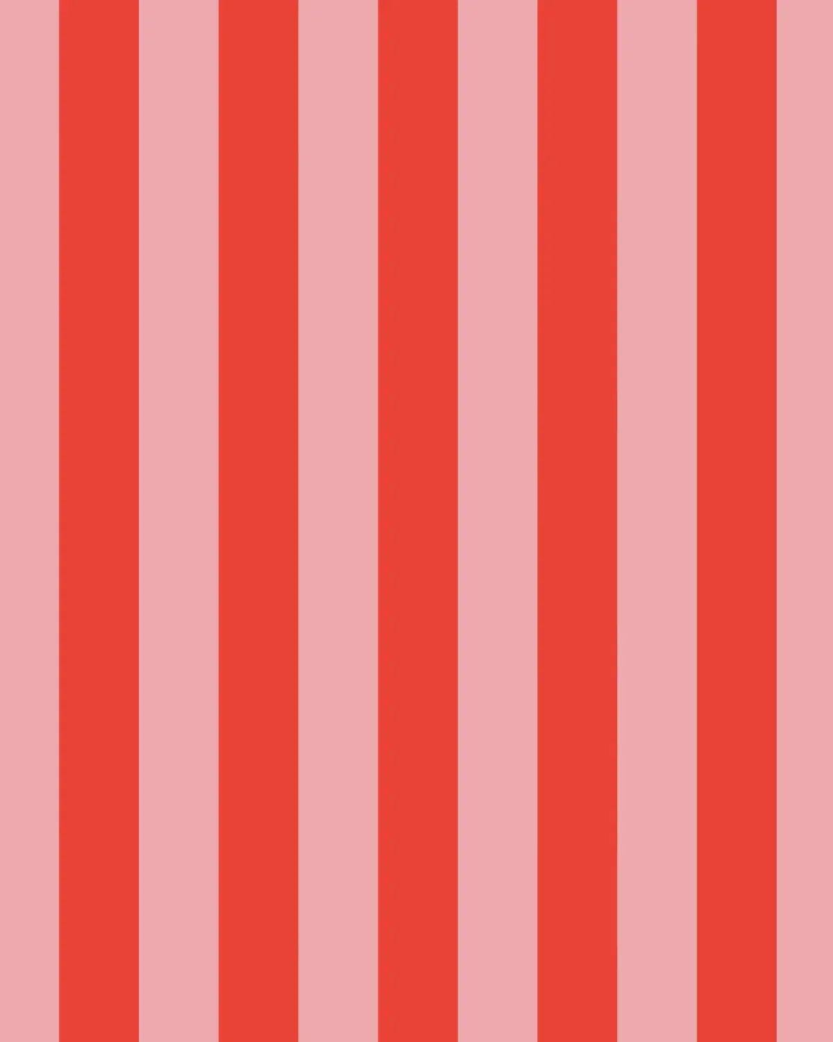 Kado Design - Geschenktüte mit Boden • Streifen Rot/Rosa - Geschenkverpackung - ROSA ECK