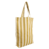Kado Design - Gestreifte Tragetasche aus Baumwolle • Vanille + Seetang - Tasche - ROSA ECK Concept Store