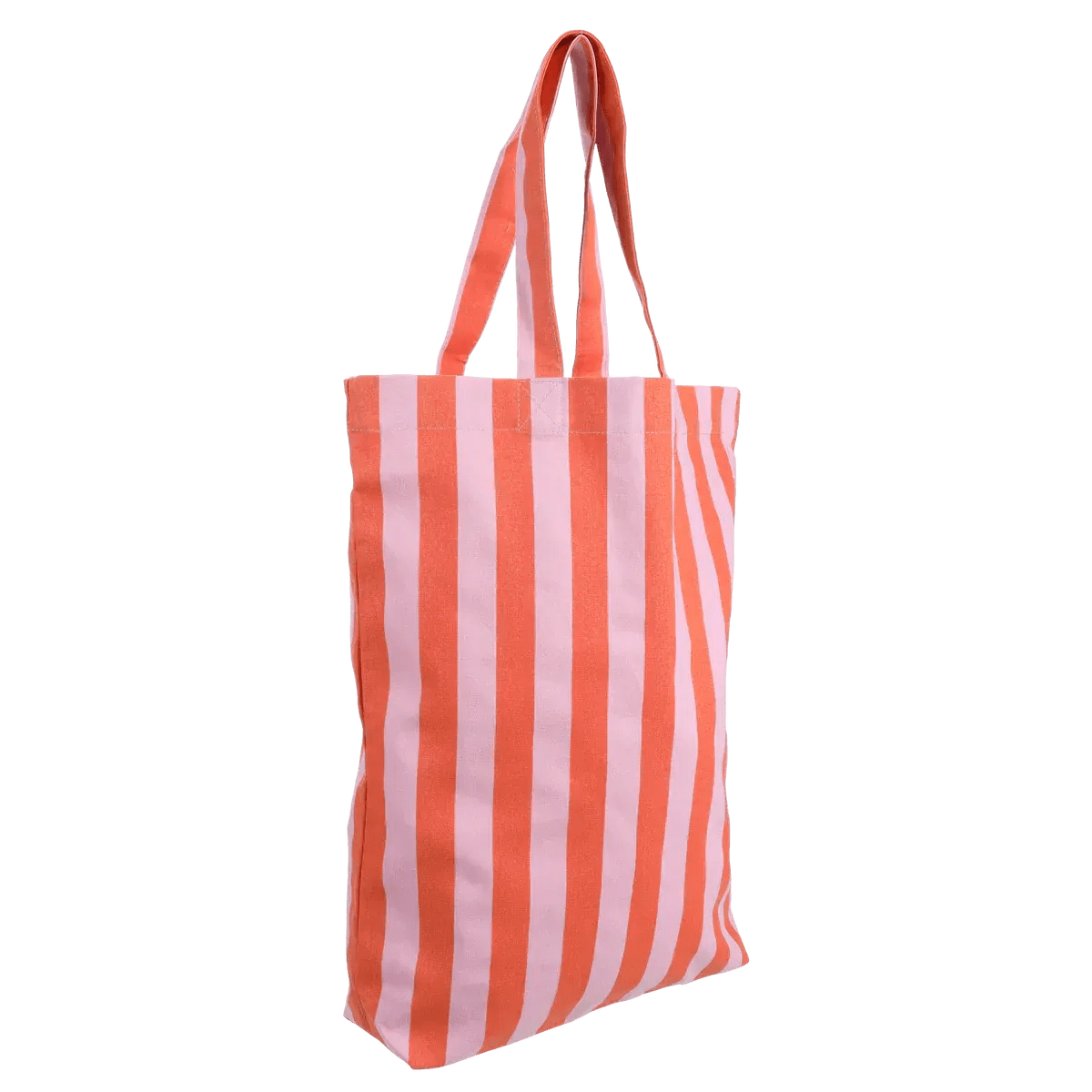Kado Design - Gestreifte Tragetasche | dolce pink + arancia orange - ROSA ECK Concept Store