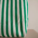 Kado Design - Große Tragetasche Natur • Streifen Hellrosa - Tasche - ROSA ECK