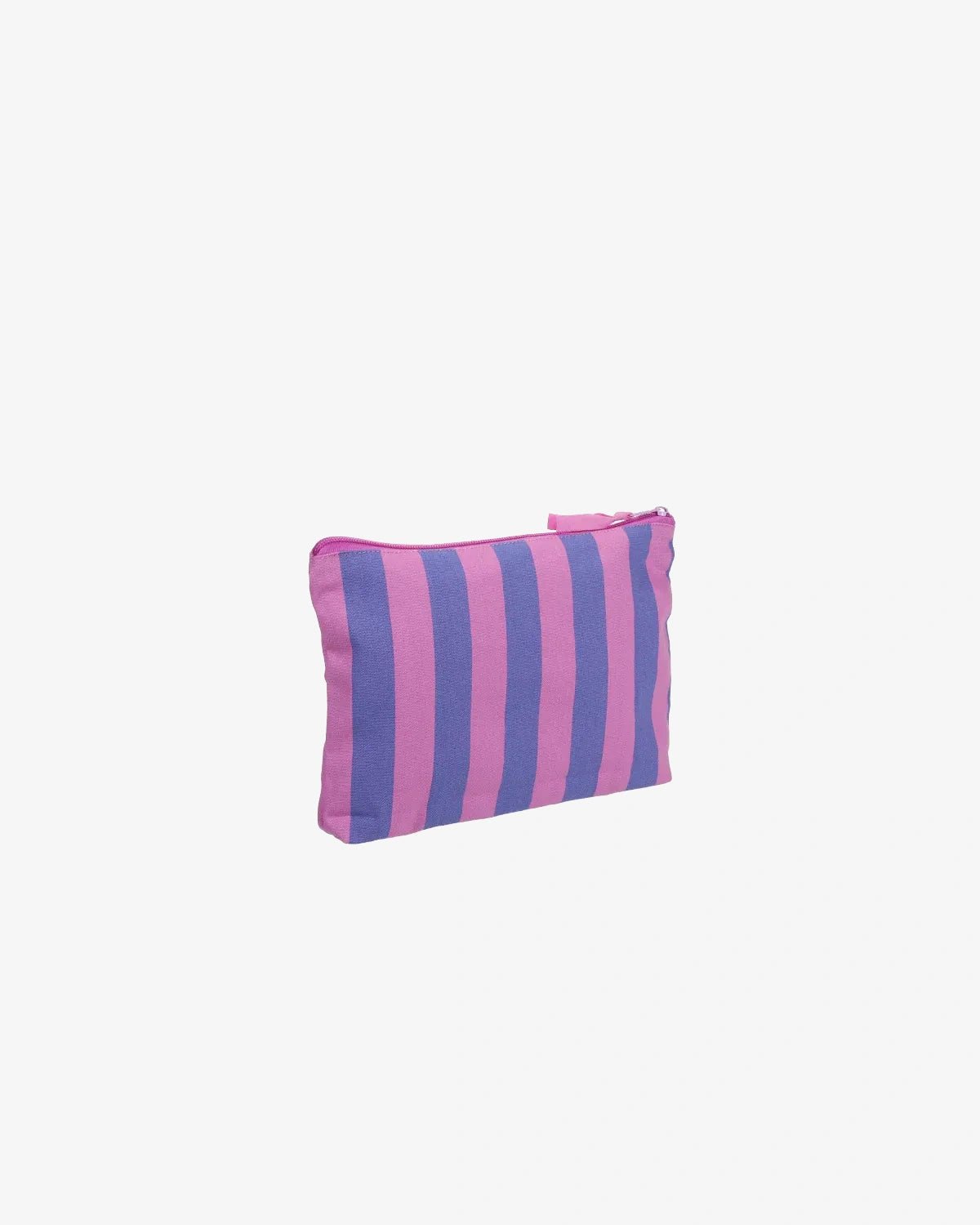 Kado Design - Kosmetiktasche aus Baumwolle • Lila/Blau gestreift - ROSA ECK