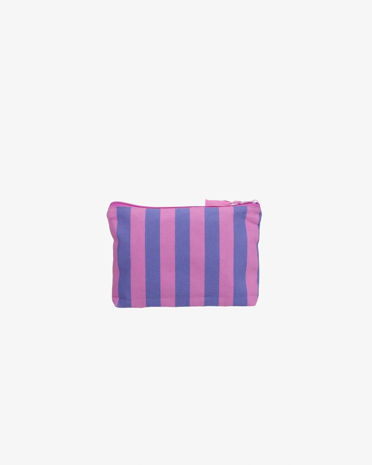 Kado Design - Kosmetiktasche aus Baumwolle • Lila/Blau gestreift - ROSA ECK