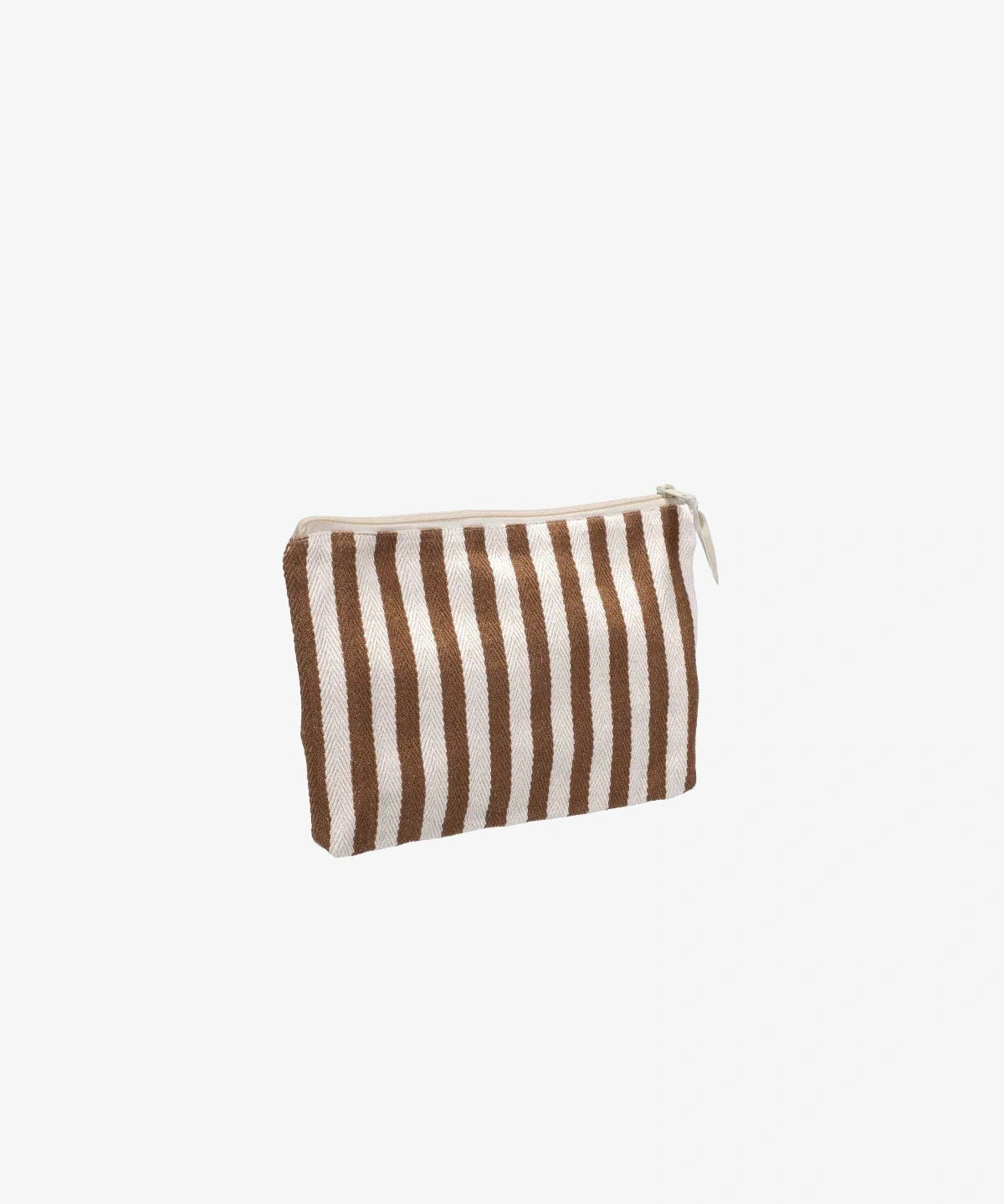 Kado Design - Kosmetiktasche • Natur Streifen Braun - ROSA ECK