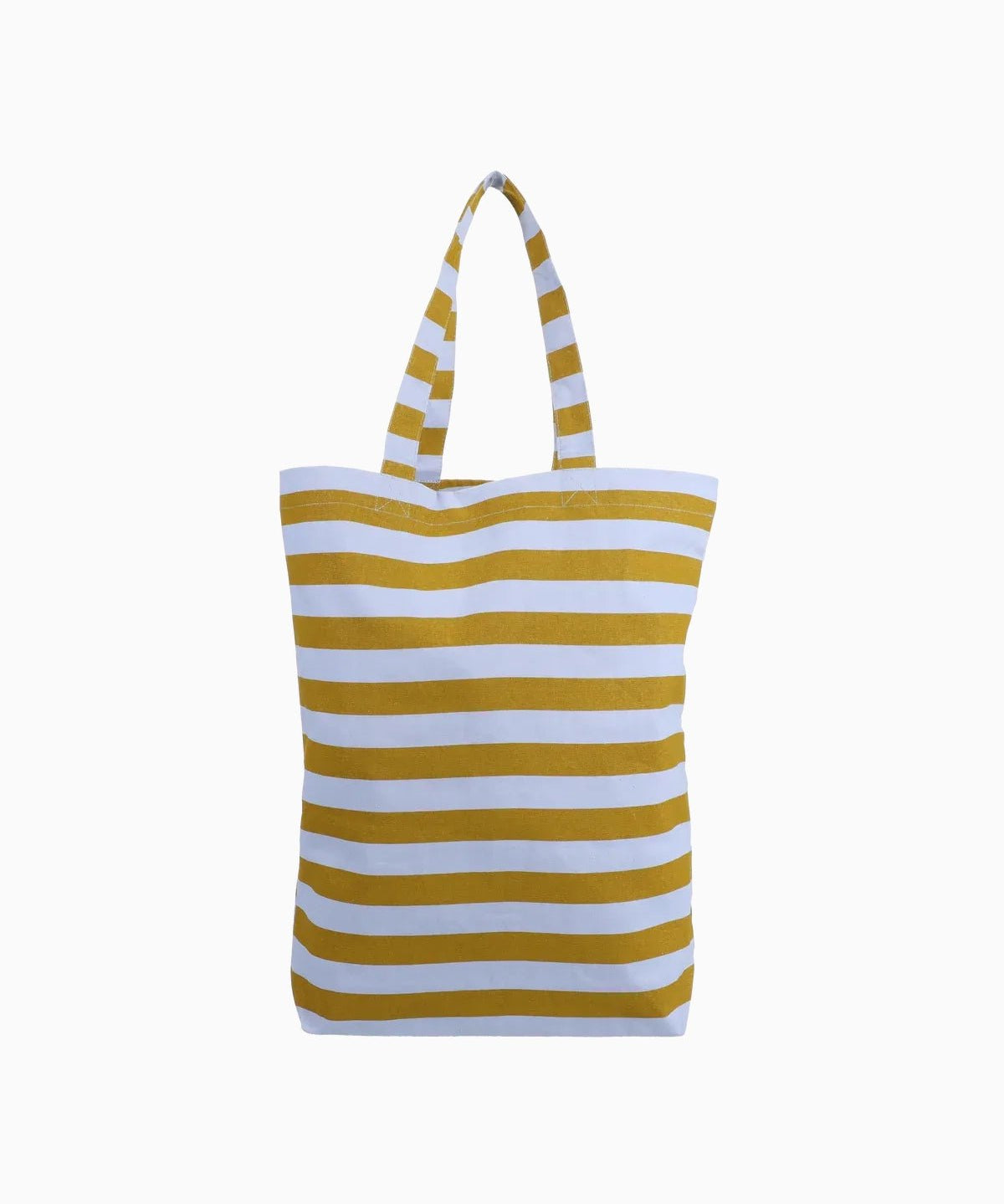 Kado Design - Tragetasche aus Baumwolle • Blau / Grün gestreift - Tasche - ROSA ECK Concept Store