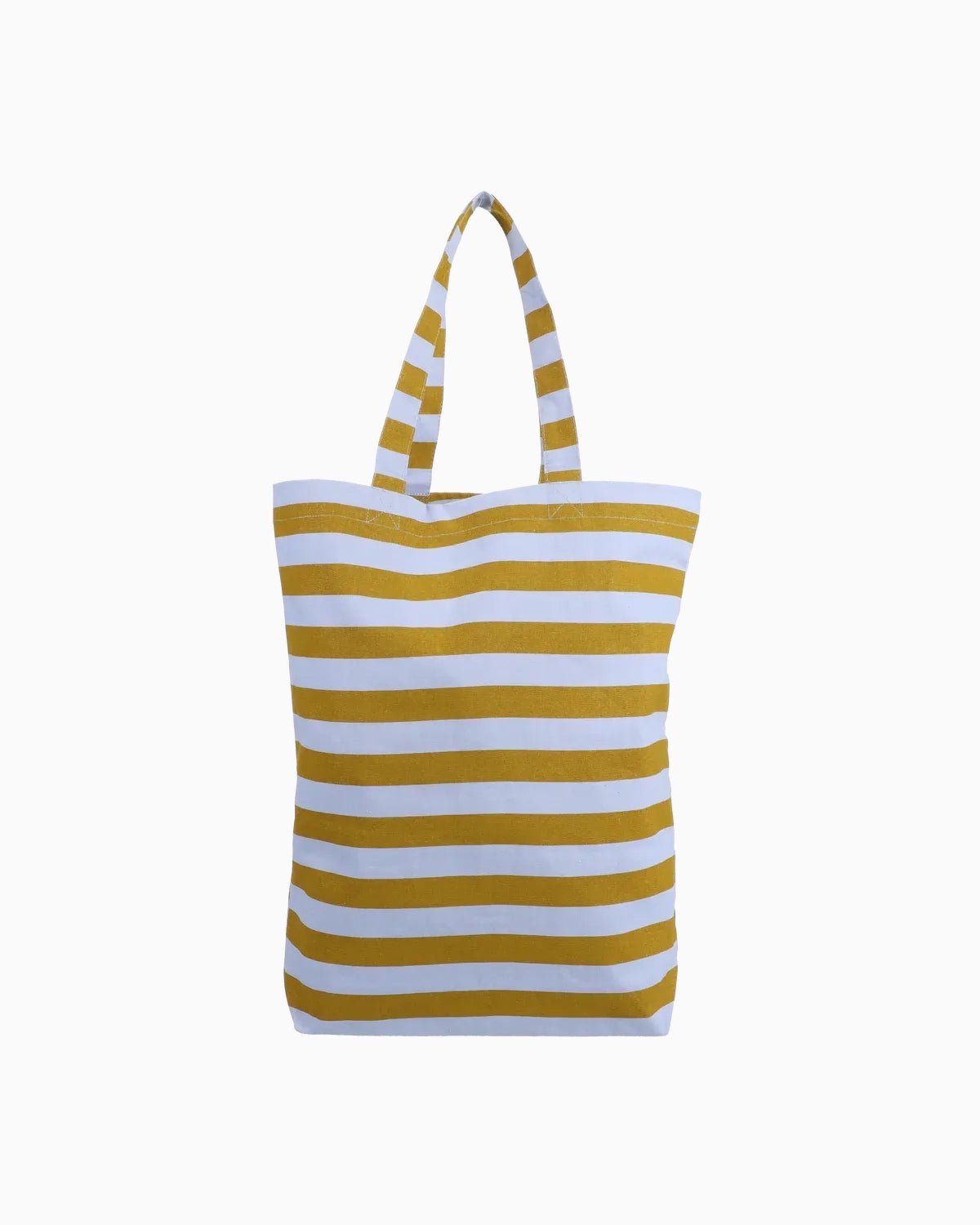 Kado Design - Tragetasche aus Baumwolle • Blau / Grün gestreift - Tasche - ROSA ECK Concept Store