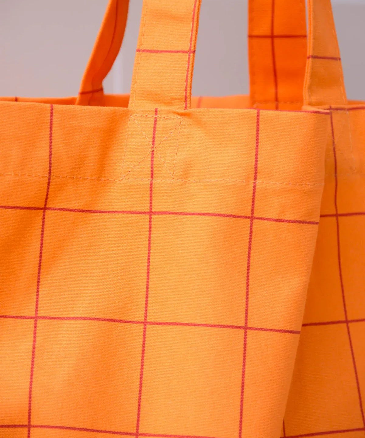 Kado Design - Tragetasche aus Baumwolle • Orange / Rot - Tasche - ROSA ECK Concept Store
