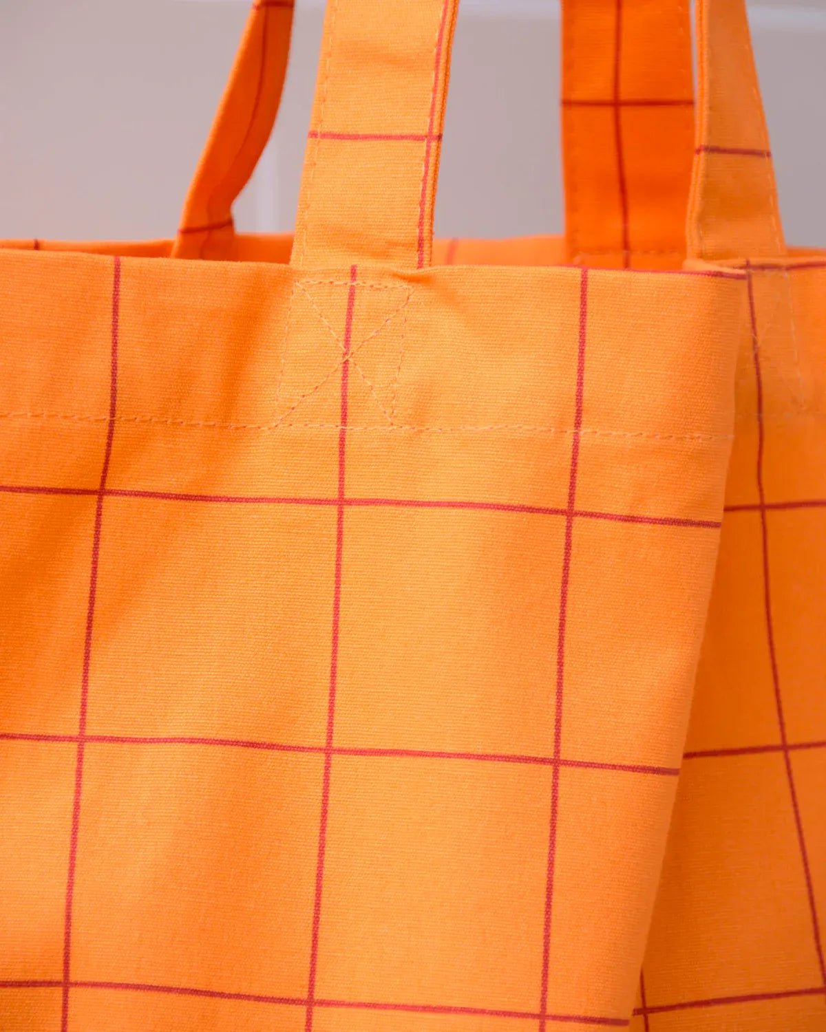 Kado Design - Tragetasche aus Baumwolle • Orange / Rot - Tasche - ROSA ECK Concept Store