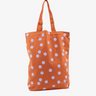 Kado Design - Tragetasche aus Baumwolle • Orange/Hellblau gepunktet - ROSA ECK