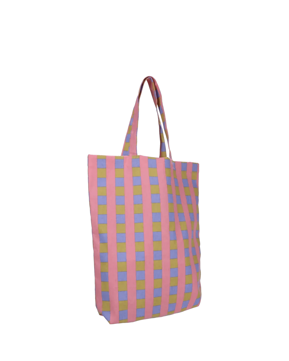 Kado Design - Tragetasche | weave seaweed + grapefruit + cornflower - ROSA ECK Concept Store