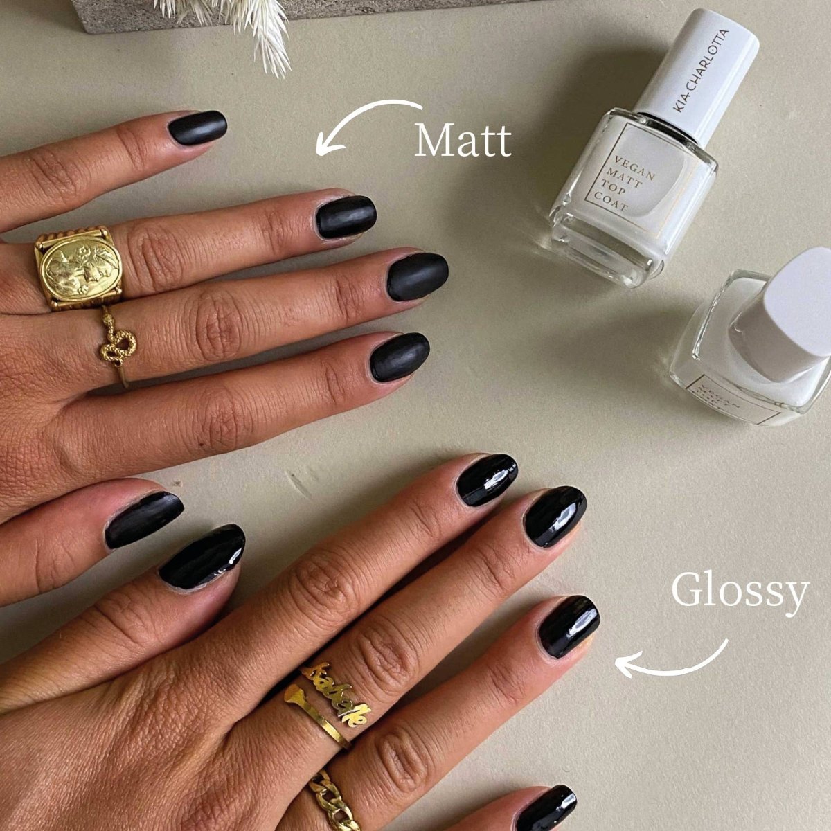 Kia - Charlotta - TOP COAT Nagellack – Glänz - Überlack - Nagellack - ROSA ECK Concept Store