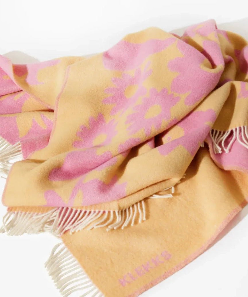 KLEKKS Bunte Sofadecken Aus Wolle ROSA ECK klekks-bunte-sofadecken-aus-wolle-rosa-eck