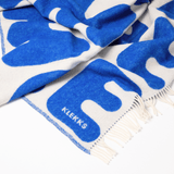 KLEKKS - KLEKKS NO. 11 Wolldecke • Blau - ROSA ECK