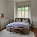 KLEKKS - KLEKKS NO. 32 Wolldecke in Lila - Sofadecke - ROSA ECK