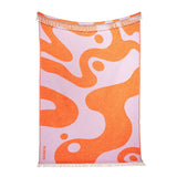 KLEKKS - KLEKKS NO. 8 Wolldecke in Orange - Sofadecke - ROSA ECK - 