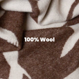 KLEKKS - KLEKKS x hannah.muehi NO. 31 Wolldecke in Braun - Sofadecke - ROSA ECK