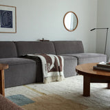 KLEKKS - KLEKKS x hannah.muehi NO. 31 Wolldecke in Braun - Sofadecke - ROSA ECK