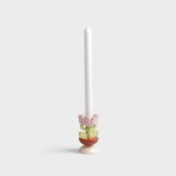 &Klevering - BLUME Kerzenhalter • small - ROSA ECK