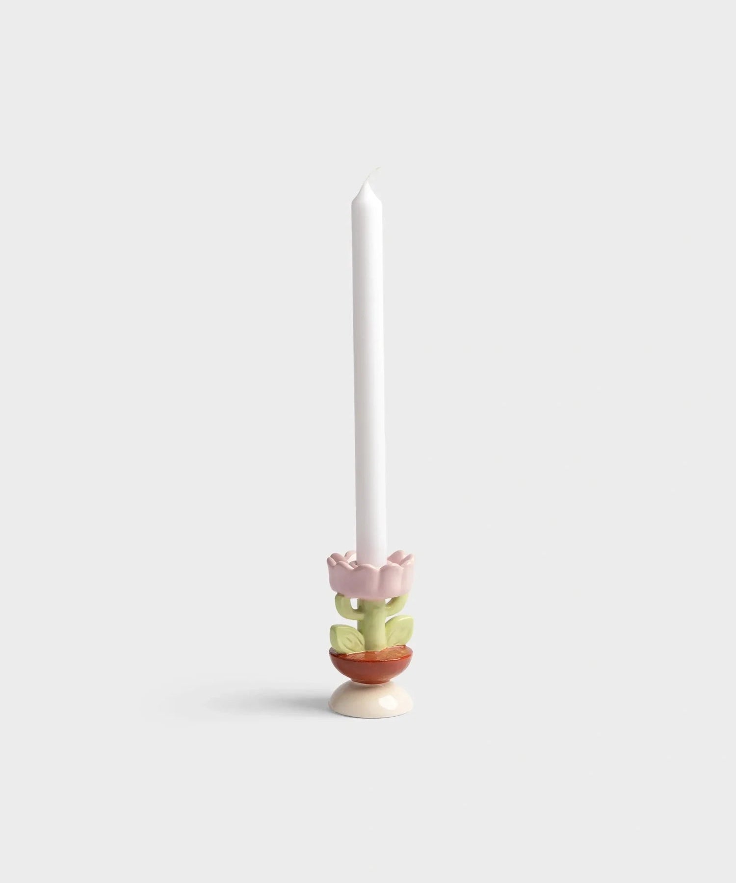 &Klevering - BLUME Kerzenhalter • small - ROSA ECK