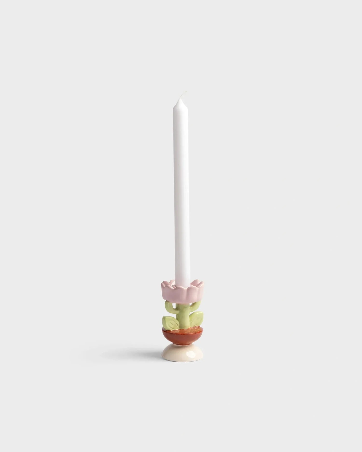 &Klevering - BLUME Kerzenhalter • small - ROSA ECK