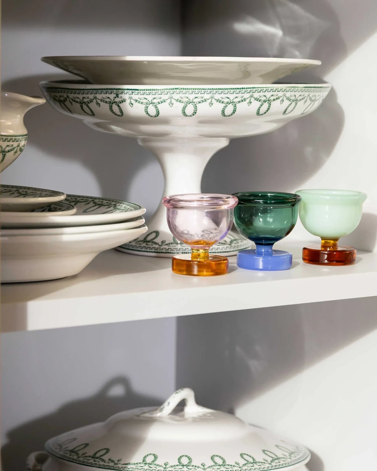 &Klevering - CANTINE Eierbecher • blue - ROSA ECK