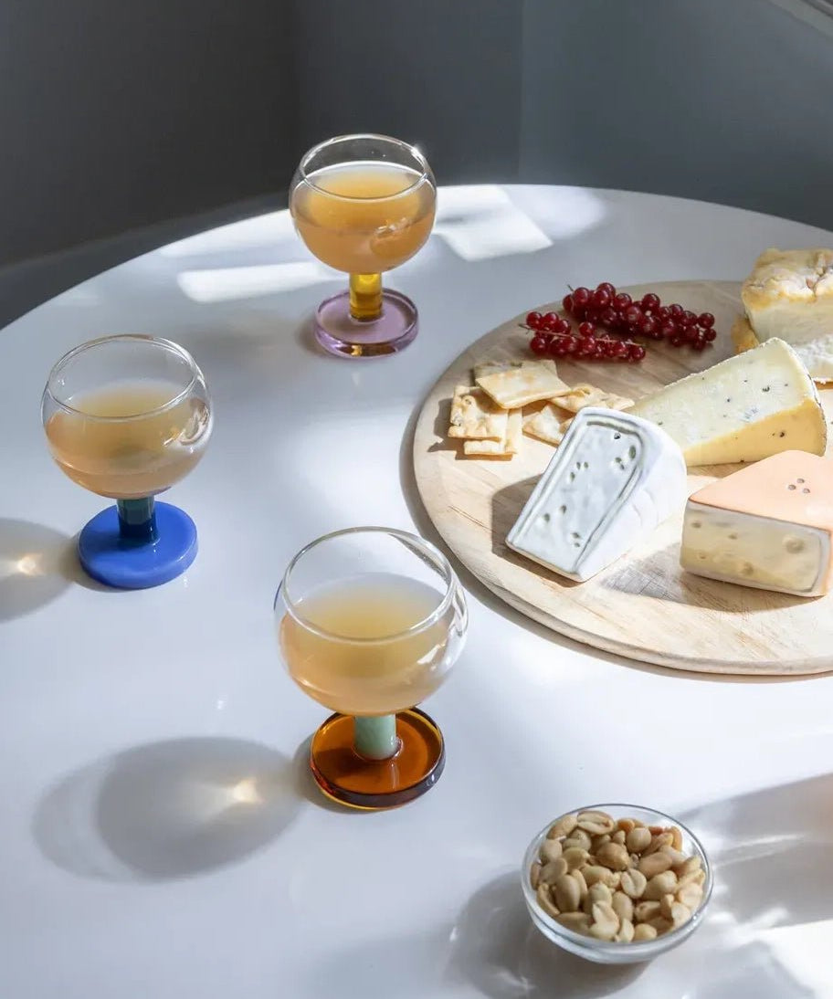 &Klevering - CANTINE Trinkglas • blue - Trinkglas - ROSA ECK Concept Store