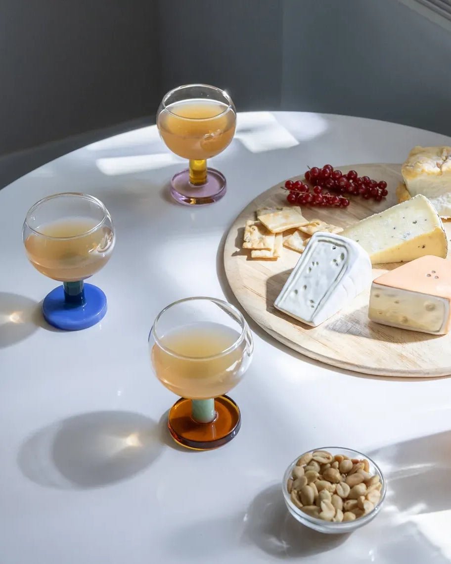&Klevering - CANTINE Trinkglas • blue - Trinkglas - ROSA ECK Concept Store