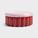 &Klevering - CHARLO Aufbewahrungsdose • Burgunder - ROSA ECK