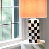 &Klevering - CHECK Tischlampe • black - ROSA ECK
