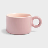 &Klevering - CHIQUITO Tasse | Dunkel - Rosa - Kaffee - und Teetasse - ROSA ECK Concept Store