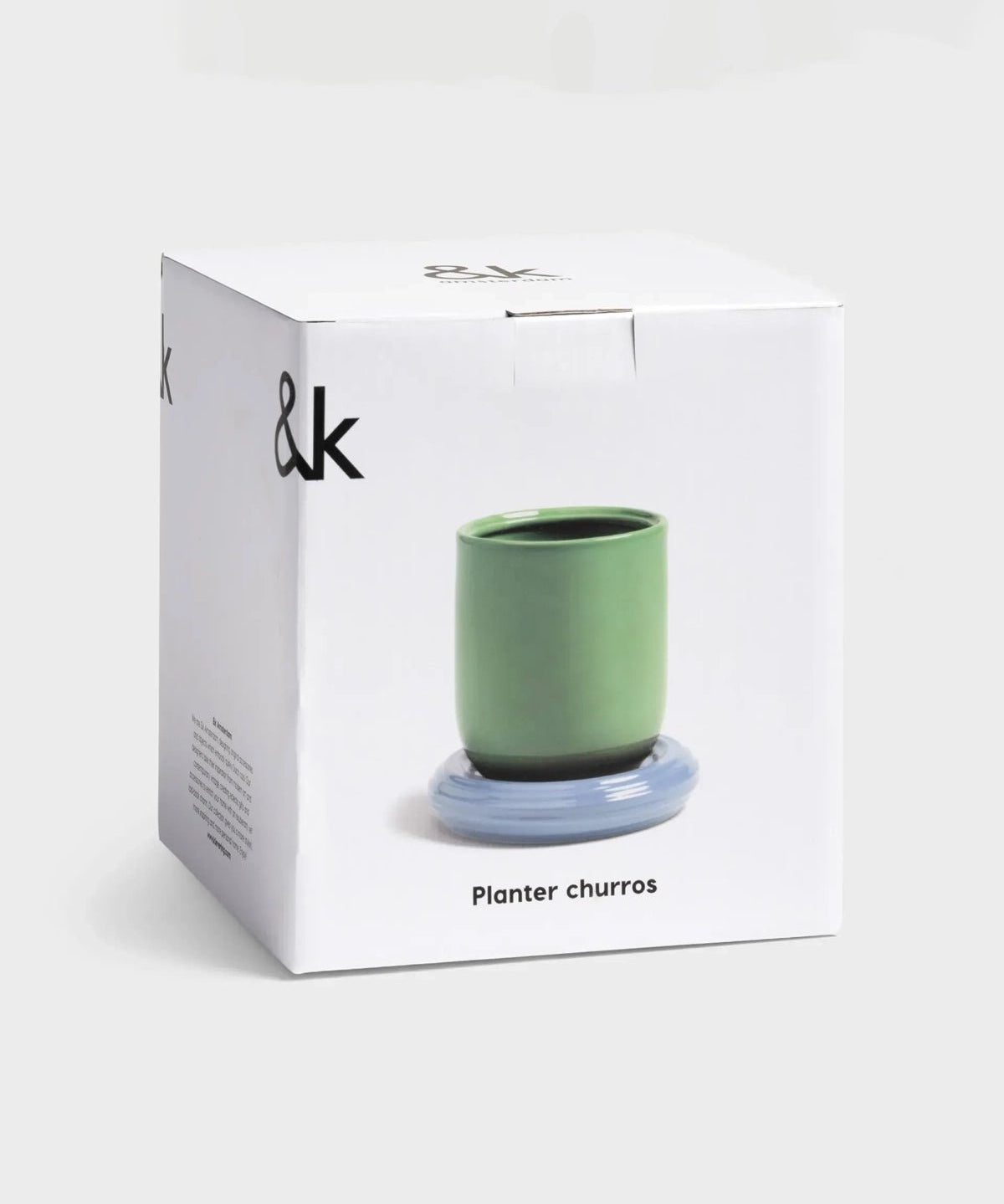 &Klevering - CHURROS Blumentopf | Grün - Blumentopf - ROSA ECK Concept Store