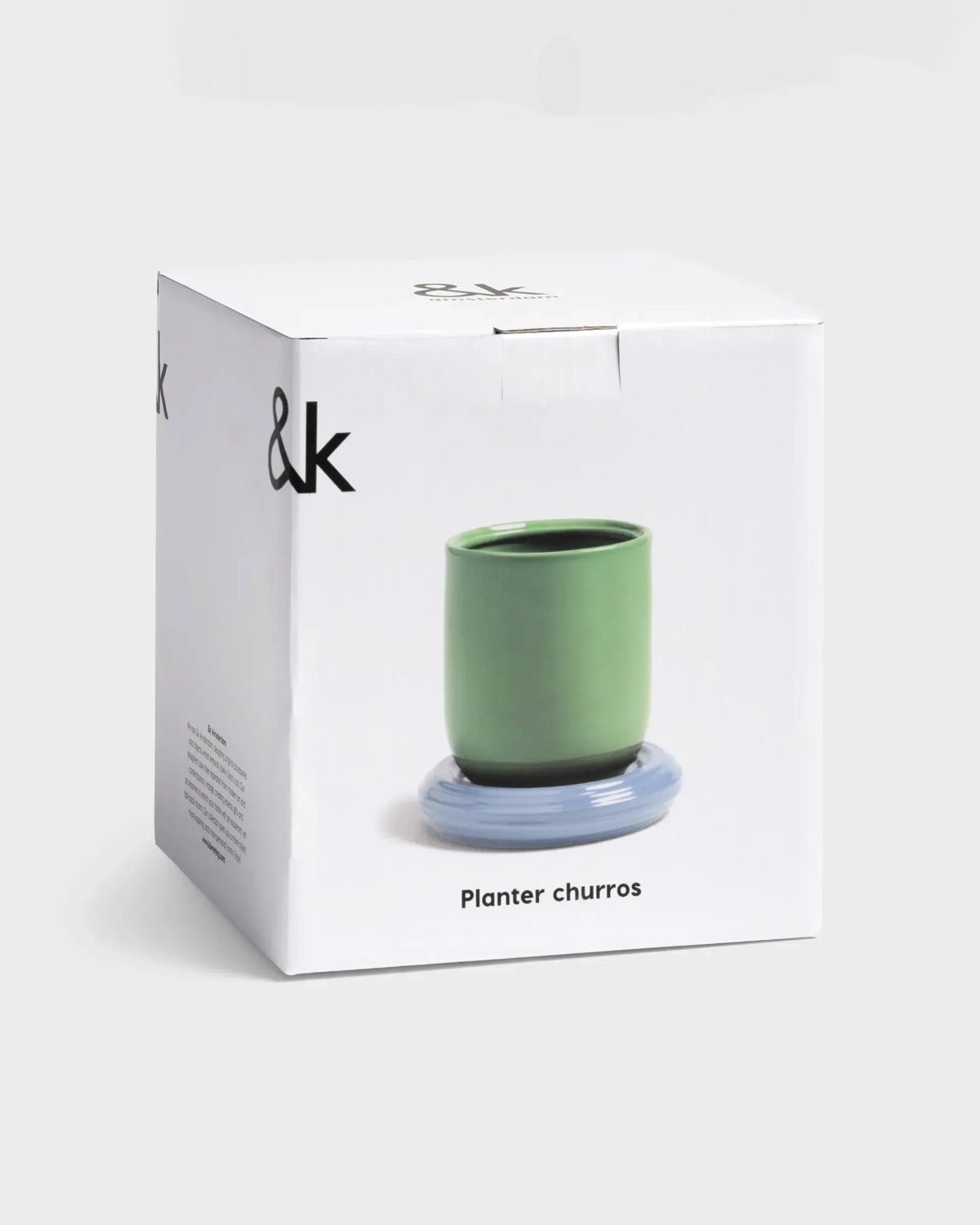 &Klevering - CHURROS Blumentopf | Grün - Blumentopf - ROSA ECK Concept Store