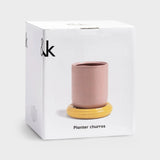 &Klevering - CHURROS Blumentopf | Rosa - Blumentopf - ROSA ECK Concept Store