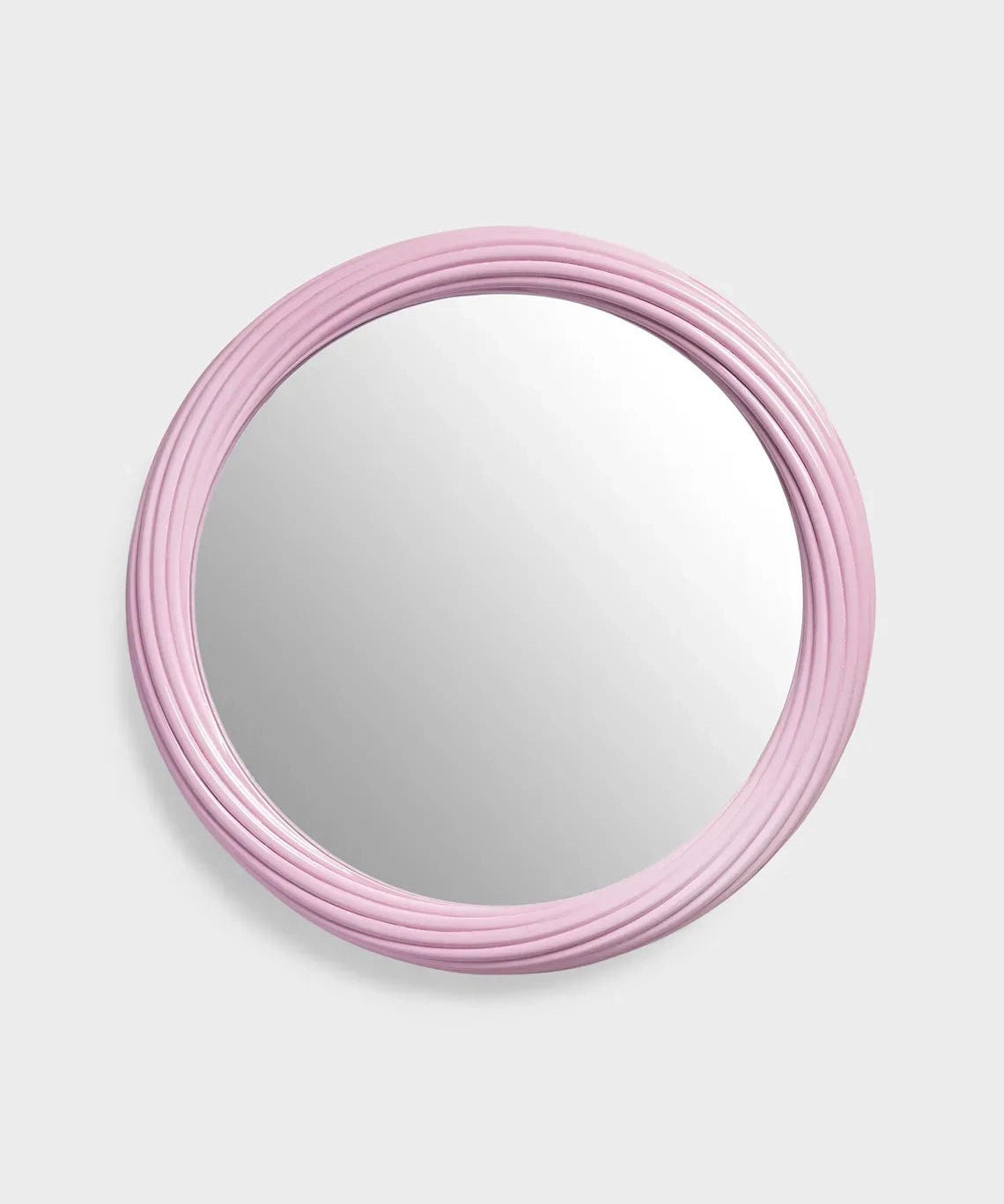 &Klevering - CHURROS Wandspiegel | Pink - Wandspiegel - ROSA ECK - Mirror churros pink