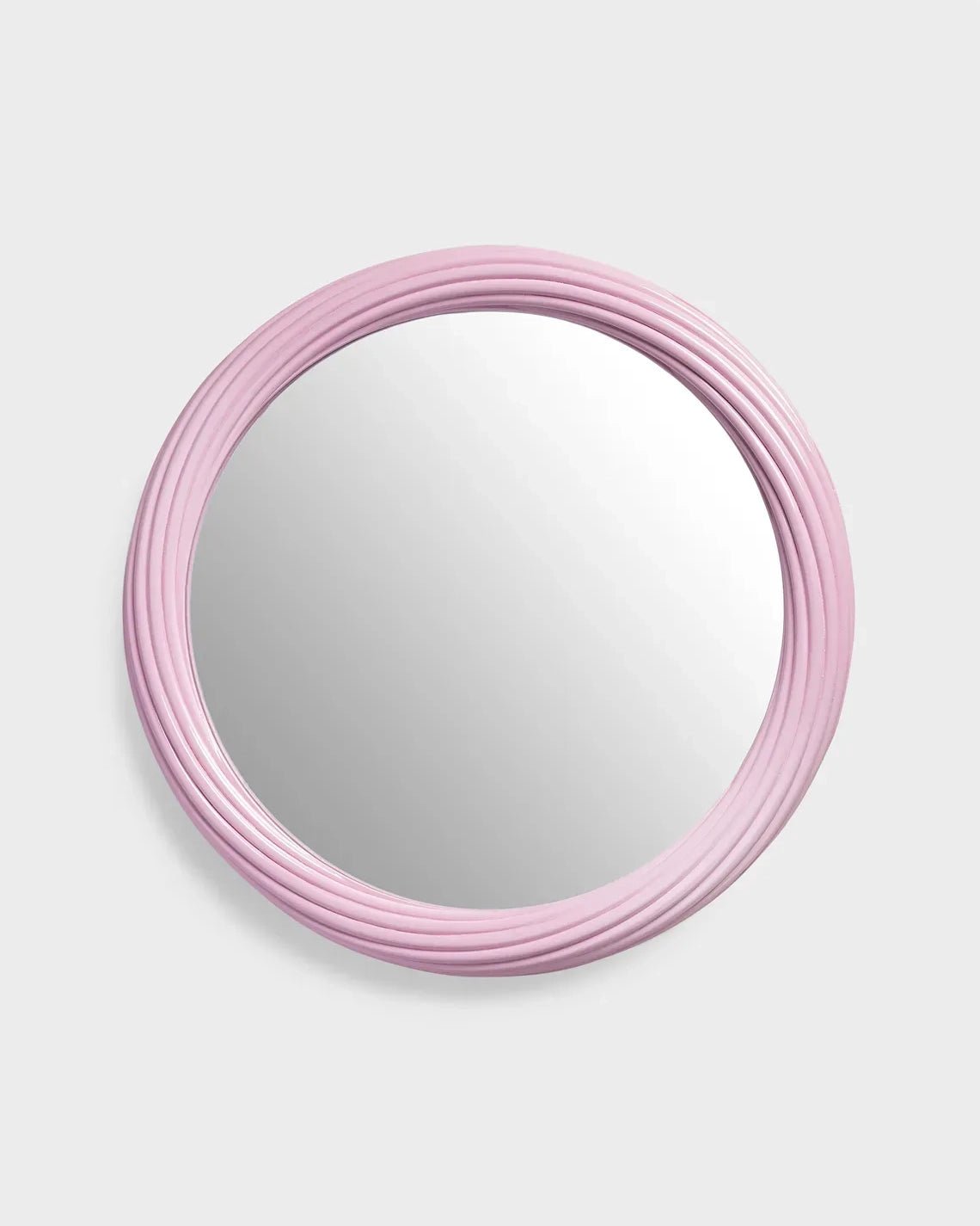 &Klevering - CHURROS Wandspiegel | Pink - Wandspiegel - ROSA ECK - Mirror churros pink