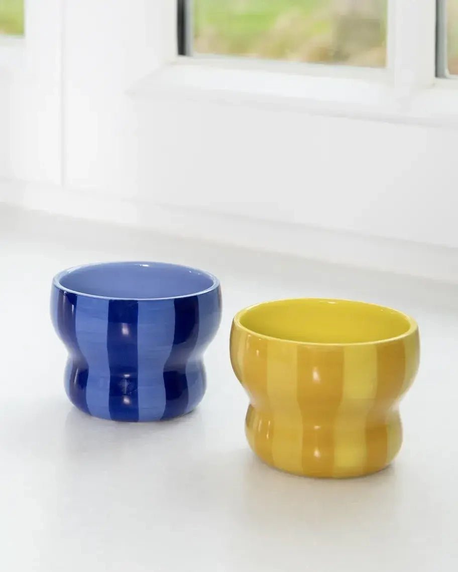 &Klevering - CIRCUS Kleiner Becher (100 ml) | Blau - Kaffee - und Teetasse - ROSA ECK Concept Store