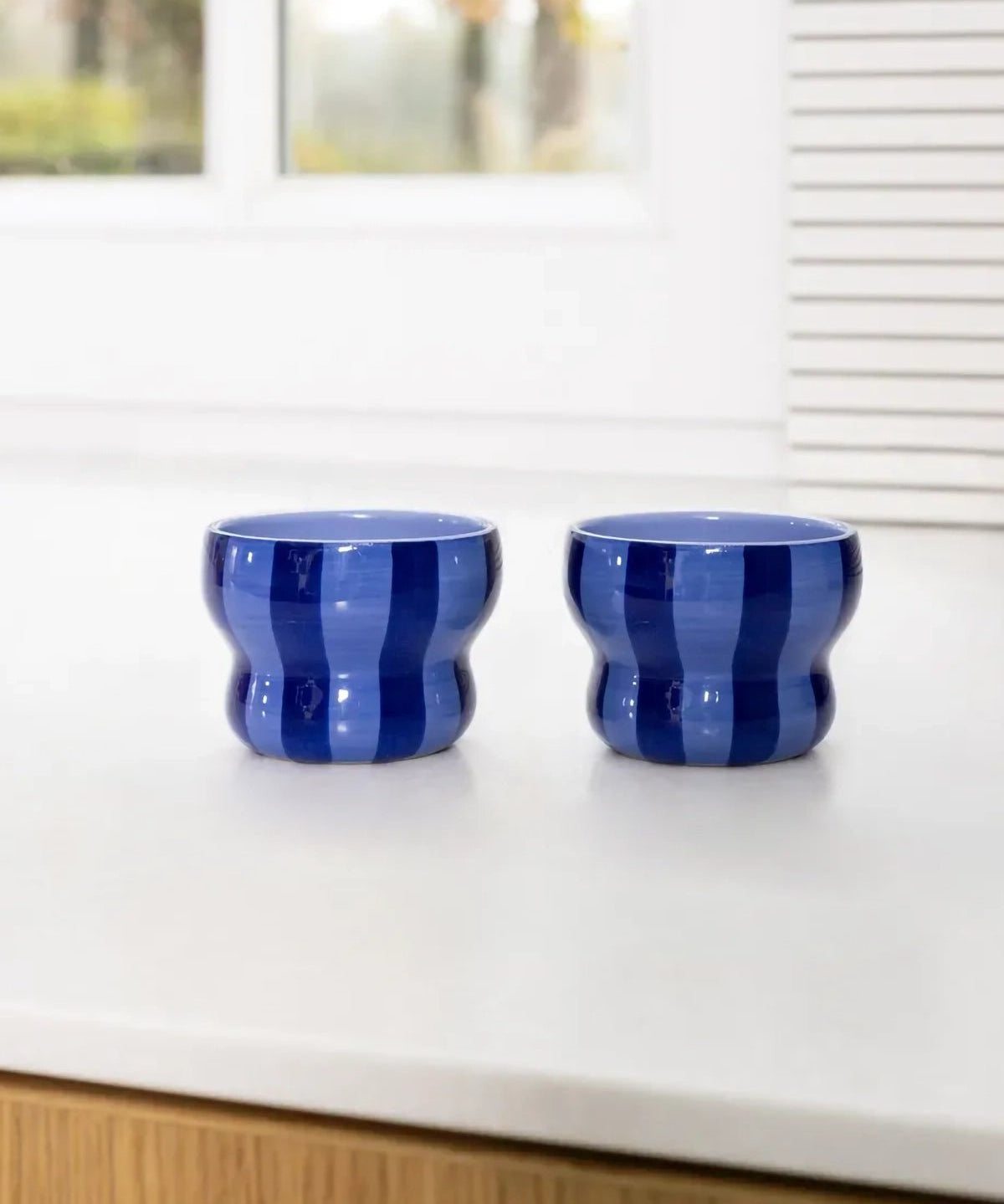&Klevering - CIRCUS Kleiner Becher (100 ml) | Blau - Kaffee - und Teetasse - ROSA ECK Concept Store