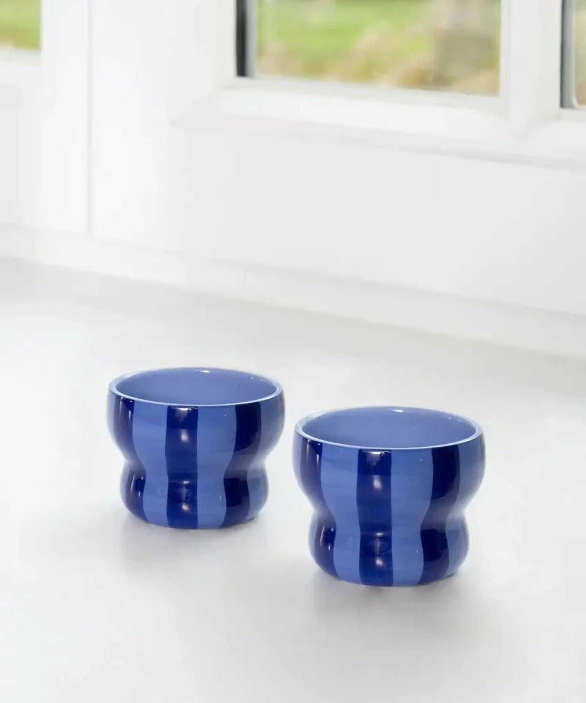 &Klevering - CIRCUS Kleiner Becher (100 ml) | Blau - Kaffee - und Teetasse - ROSA ECK Concept Store