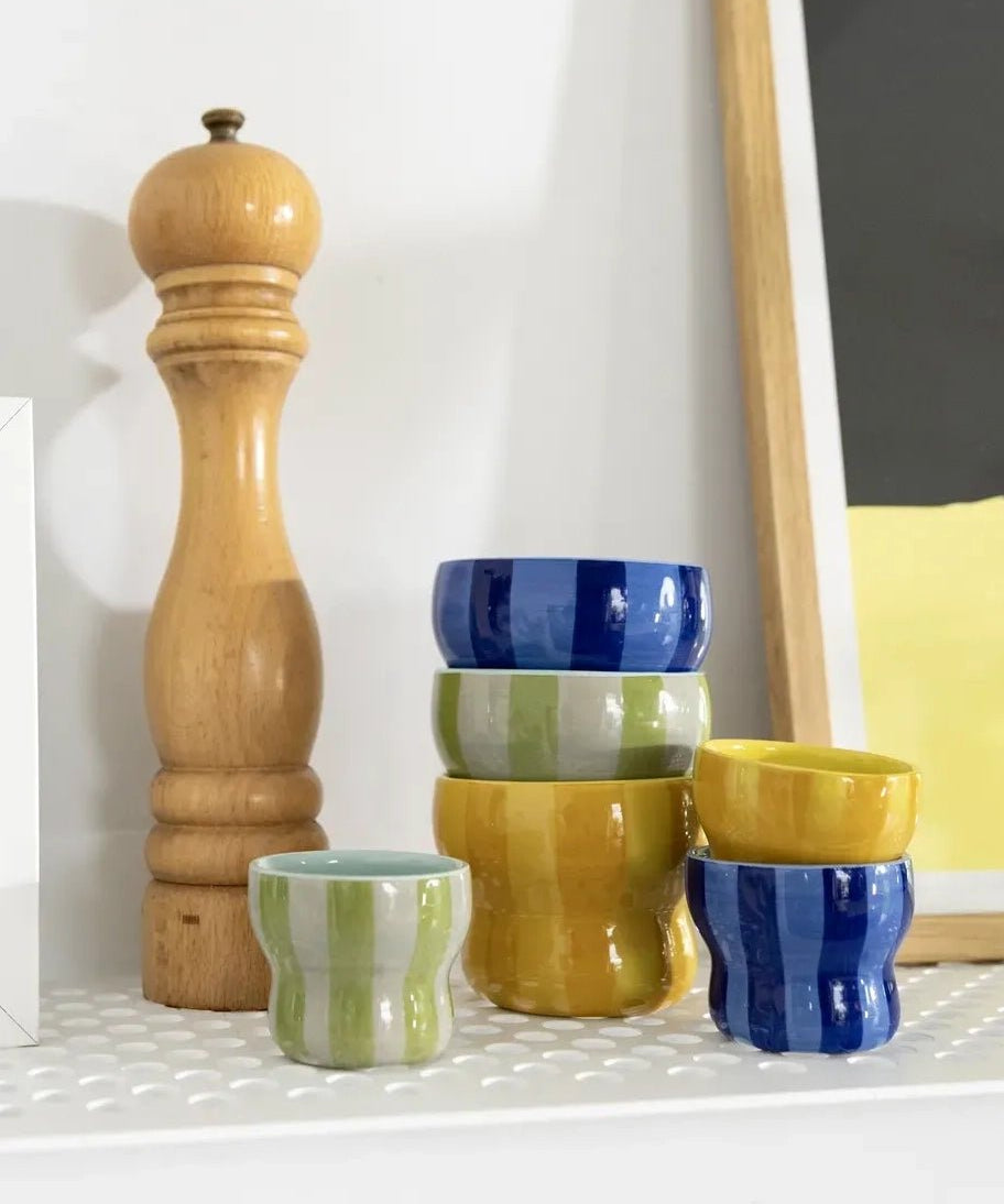 &Klevering - CIRCUS Kleiner Becher (100 ml) | Gelb - Kaffee - und Teetasse - ROSA ECK Concept Store