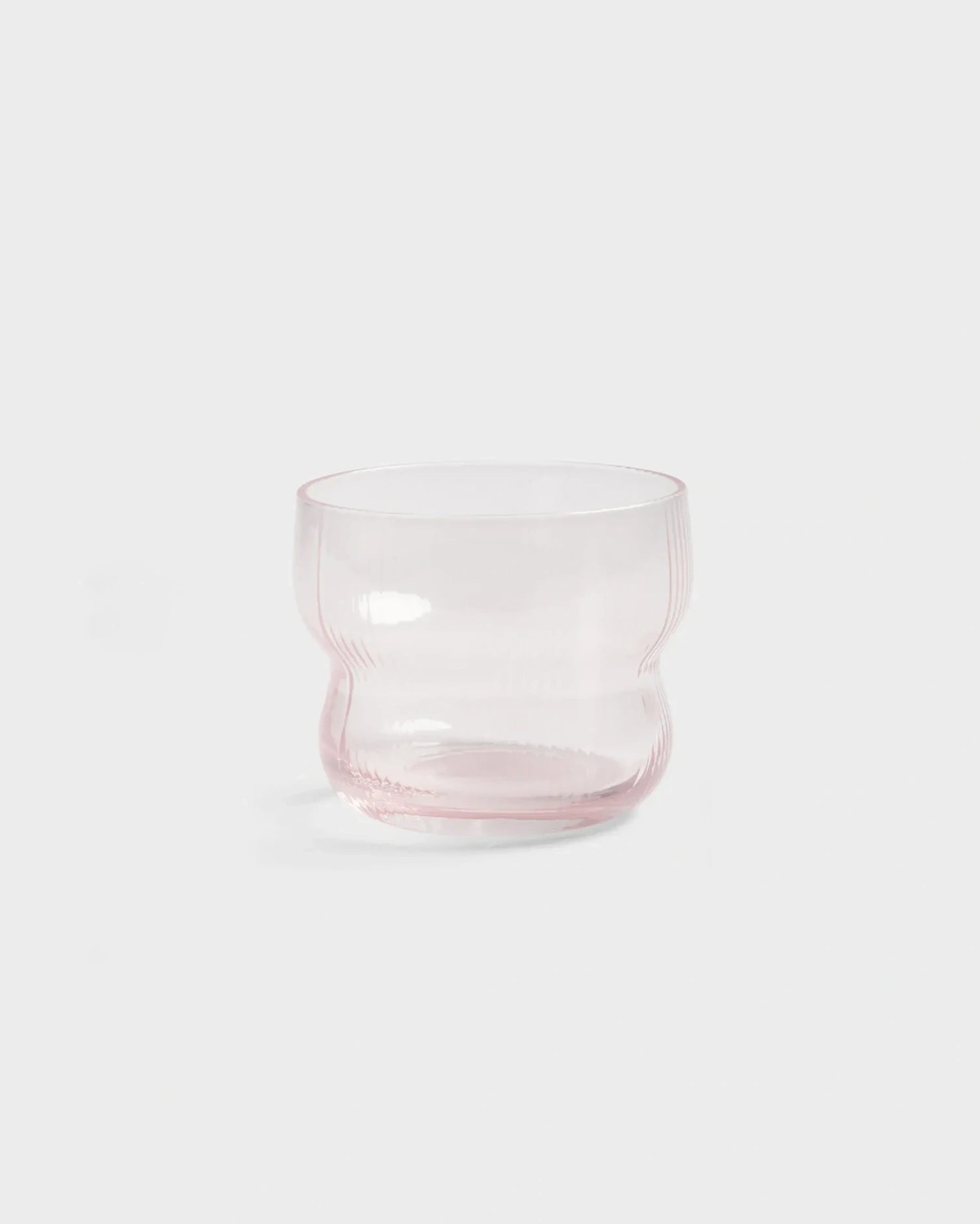 &Klevering - CIRCUS Trinkglas • pink - ROSA ECK
