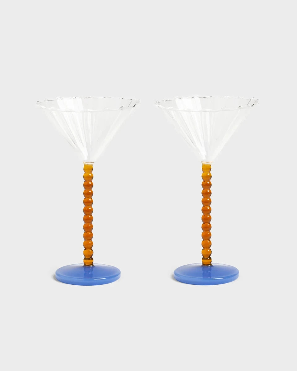 &Klevering - Cocktailglas • Bernstein - ROSA ECK