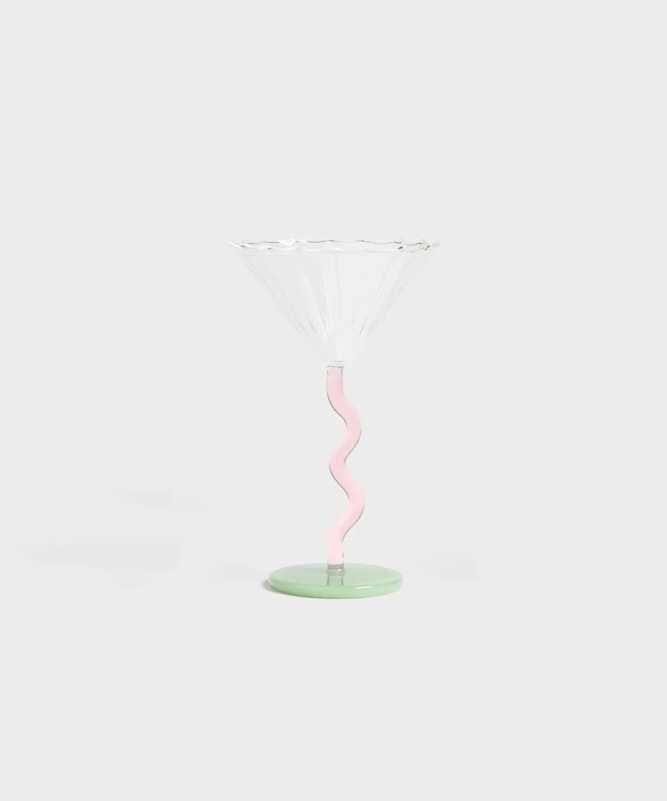 &Klevering - Cocktailglas • Pink - ROSA ECK