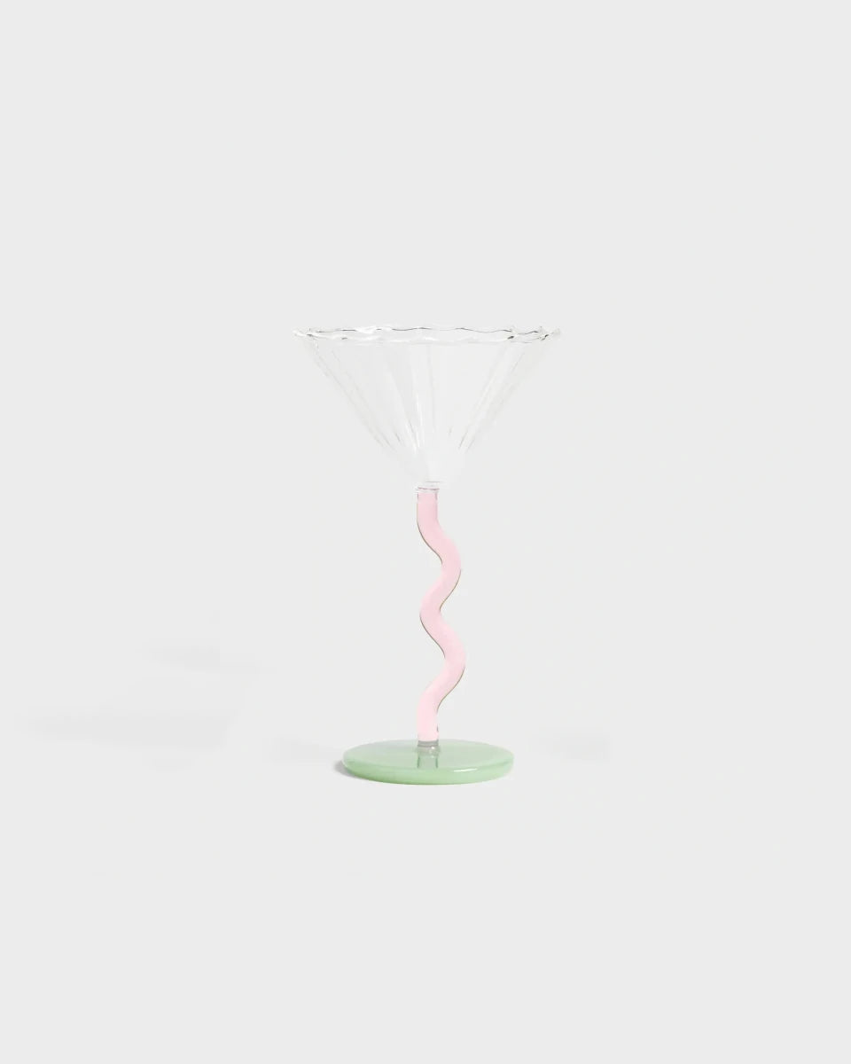 &Klevering - Cocktailglas • Pink - ROSA ECK