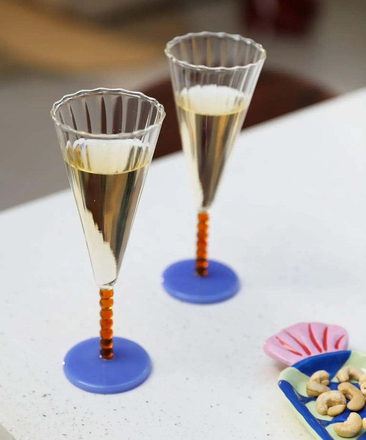 &Klevering - GOODY Teller/Schmucktablett - Tablett - ROSA ECK