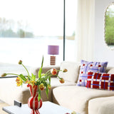 &Klevering - GRID Tischlampe - ROSA ECK