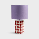 &Klevering - GRID Tischlampe - ROSA ECK