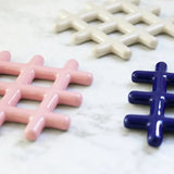 &Klevering - GRID Topfuntersetzer • Rosa - Topfuntersetzer - ROSA ECK Concept Store