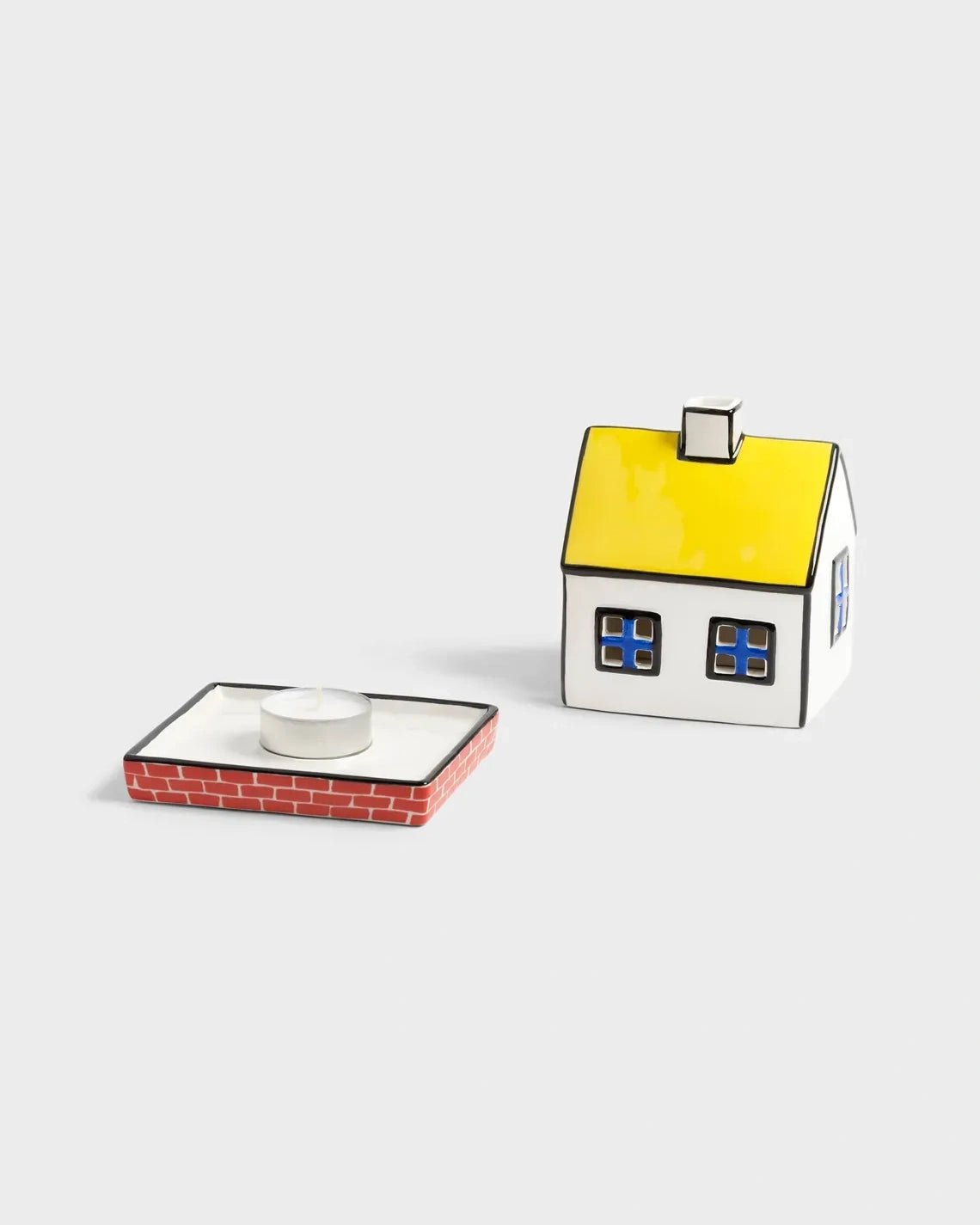 &Klevering - HAINES Teelichthalter Haus • Cottage - ROSA ECK