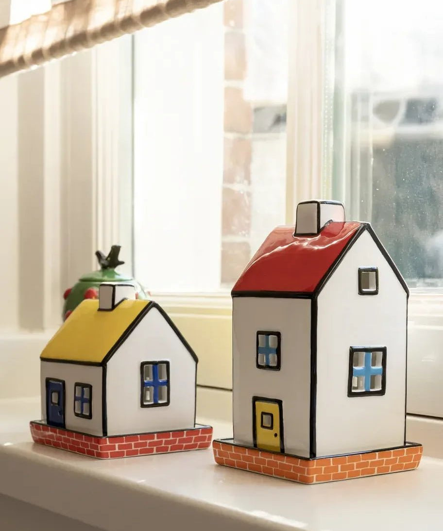 &Klevering - HAINES Teelichthalter Haus • Cottage - Teelichthalter - ROSA ECK